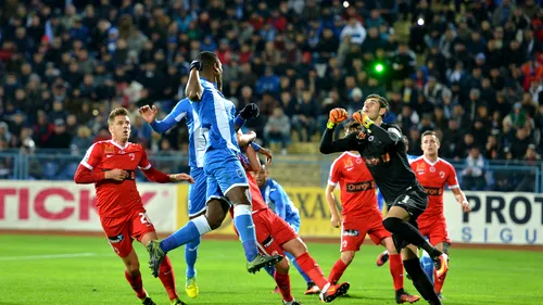 Meci superb la Mediaș! Gaz Metan - CS U Craiova 2-2. Oltenii au ratat ocazia de a egala Steaua în clasament