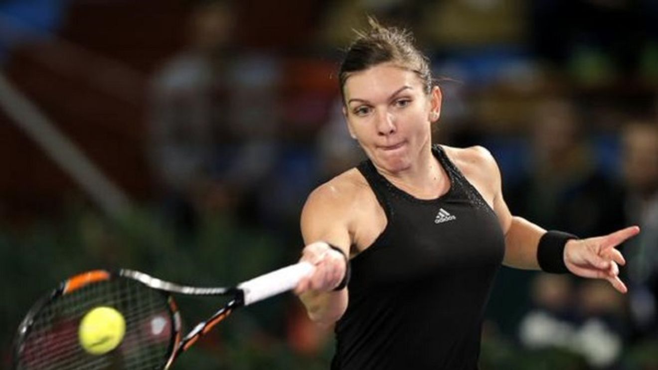 Simona Halep va juca, miercuri, în jurul orei 21.00, cu Garbine Muguruza