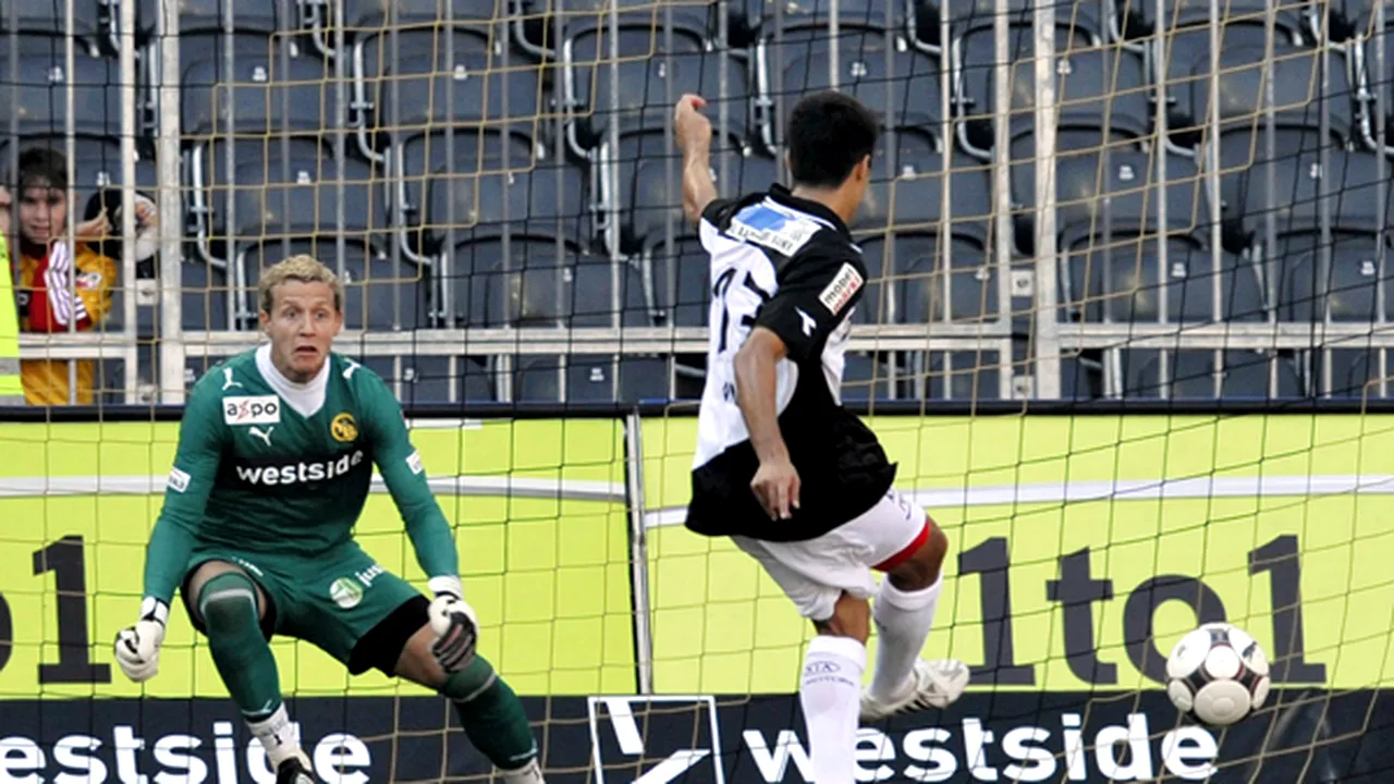 Cristian Ianu a marcat** un gol pentru FC Lucerna în campionatul Elveției