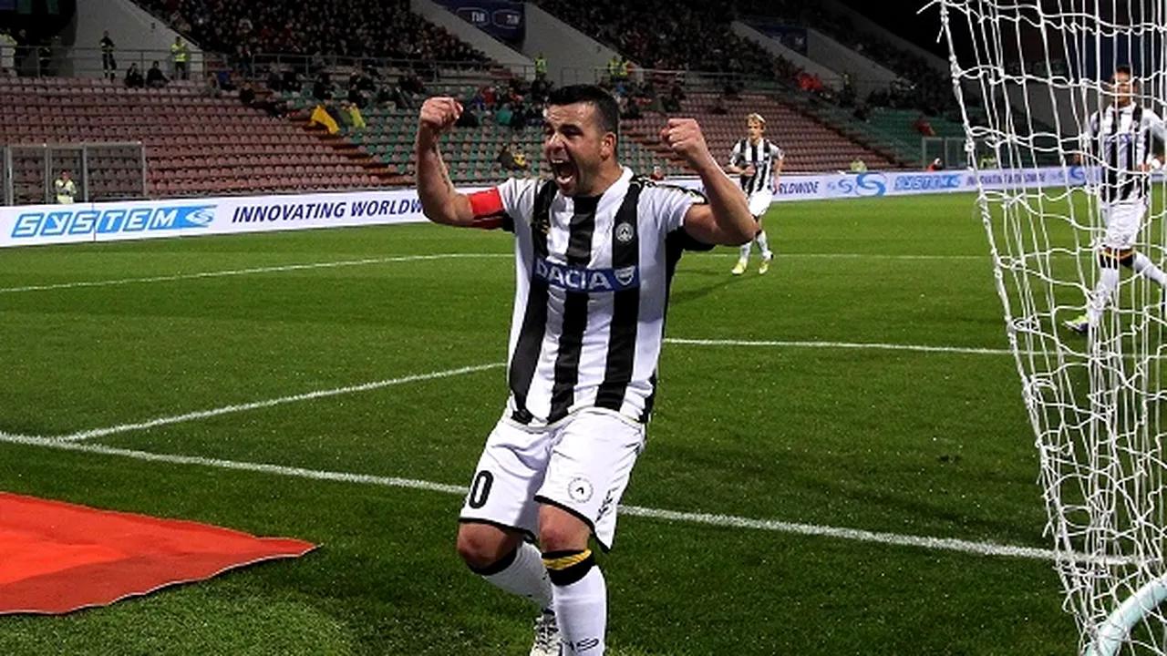 Di Natale va pleca de la Udinese la finalul sezonului. Unde ar putea ajunge atacantul