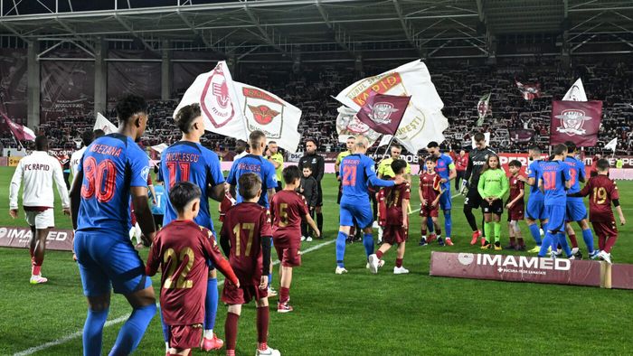 Apariția surpriză în loja FCSB, pe stadionul din Giulești: „Te iubesc!”