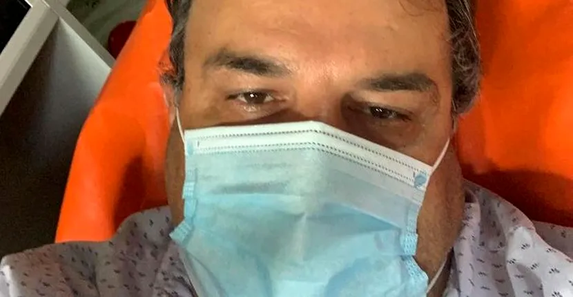 Lucian Mîndruță a ajuns de urgență la spital! Ce s-a întâmplat cu jurnalistul: 'Nu mai pot merge'