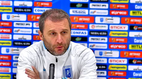 Mangia, înainte de semifinala cu FC Botoșani: „Ne vom bate pentru podium și pentru Cupă, dar trebuie să vorbim mai puțin și să jucăm mai mult fotbal”. Ce a decis în privința lui Băluță