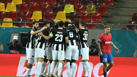 FCSB - Young Boys Berna 0-2, în etapa 2 din Europa League. Campioana României pierde pe Arena Națională