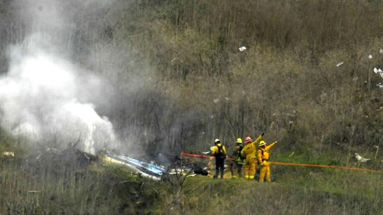 Tragedia în care a murit Kobe Bryant putea fi și mai mare! Doi cicliști au scăpat ca prin minune! Primele imagini filmate după prăbușire | VIDEO