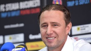 Reghecampf i-a făcut pe nemți să creadă că este de-ai lor!** A vorbit apăsat și fără stres: "Nu vreau să părem aroganți, ci doar încrezători"