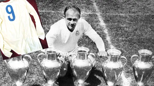 Florentino Perez vrea să retragă tricoul cu numărul 9, ca omagiu pentru Alfredo Di Stefano. Ce alte echipe importante din lume au mai făcut acest gest