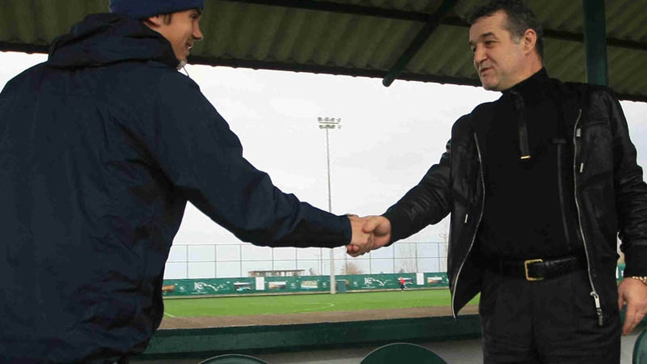 Becali: "Bănel va juca pe stânga,** Ionescu în locul lui Toja"