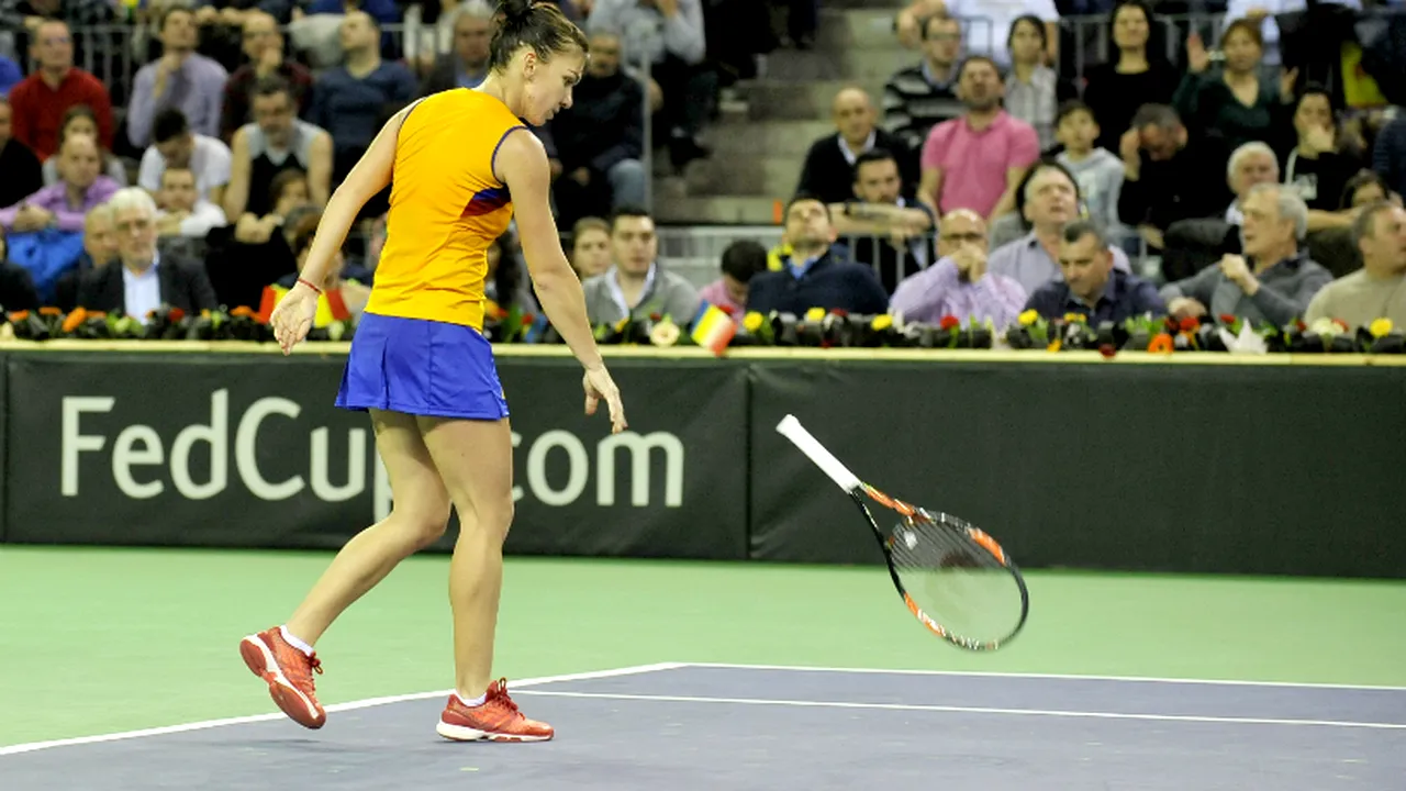 ANALIZĂ‚ | Ce i-a lipsit României pentru a se califica în semifinalele Fed Cup: de la consistența Simonei, până la ostilitatea publicului față de adversare