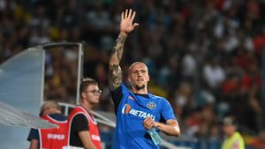 El e căpitanul „de facto” la FCSB! Demonstrație din partea lui Vlad Chiricheș, noul lider din vestiarul roș-albaștrilor, înaintea victoriei cu Oțelul Galați: „Gata, a început acum!” | VIDEO