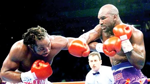 Ei sting lumina!** Evander Holyfield și Lennox Lewis, invitați la Gala de la Romexpo