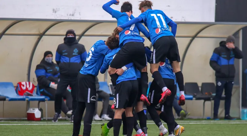 FC Viitorul o domină pe FCSB la juniori! Echipele U19 și U17 ale lui Gică Hagi au încheiat anul pe primul loc | VIDEO