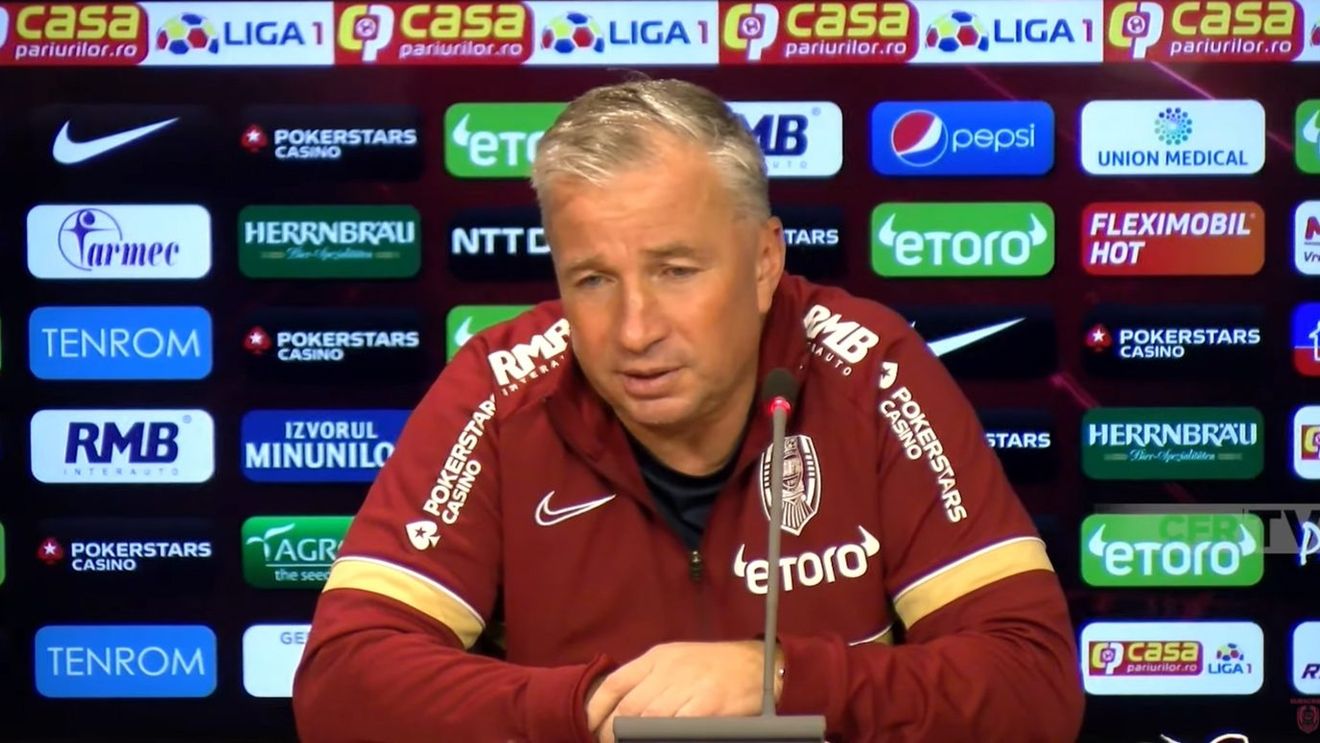 Dan Petrescu, dărâmat la finalul remizei cu Universitatea Craiova: „Sunt foarte, foarte trist!” Se plânge și de programarea meciului viitor: „Vi se pare corect?”