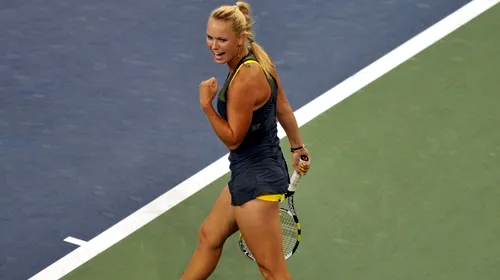 Zvonareva-Wozniacki și V. Williams-Clijsters, semifinalele la US Open!