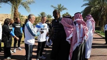 FOTO** Chivu, Rădoi și Mourinho, primiți de Prințul Arabiei Saudite!