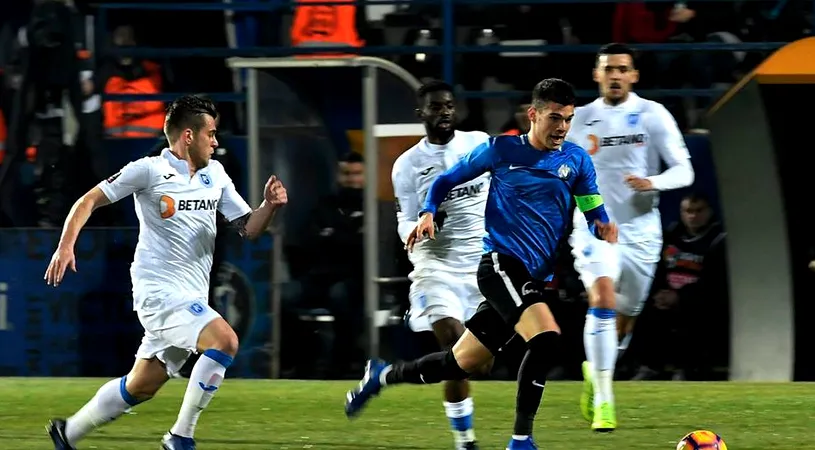 LIVE BLOG | Viitorul - U Craiova 0-0. Nimic nou la vârf. Cei 4 Fantastici ai Ligii 1 au călcat în gol la reluare. Cum arată clasamentul