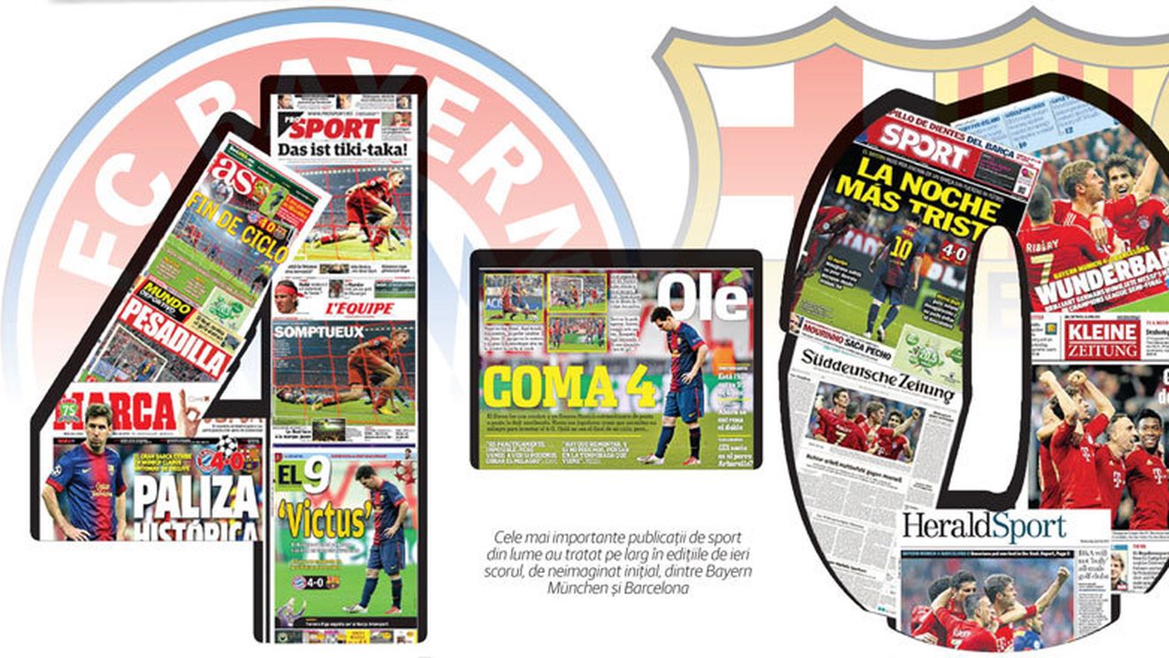 "Sfârșitul unei ere!"** Hagi și Popescu au analizat consecințele umilinței BarÃ§ei cu Bayern. 'Regele' și-a amintit de înfrângerea cu Milan