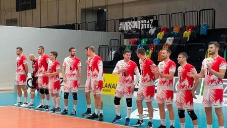 Dinamo, victorie în Europa! Succes clar în Austria, în primul tur din Cupa CEV la volei masculin