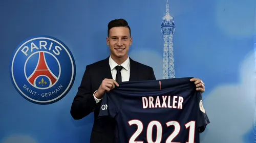 OFICIAL Julian Draxler a ajuns la PSG: 