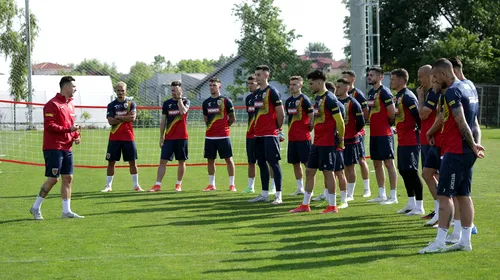 Nicolae Dică, primul antrenament cu „tricolorii” U23, în Spania | VIDEO