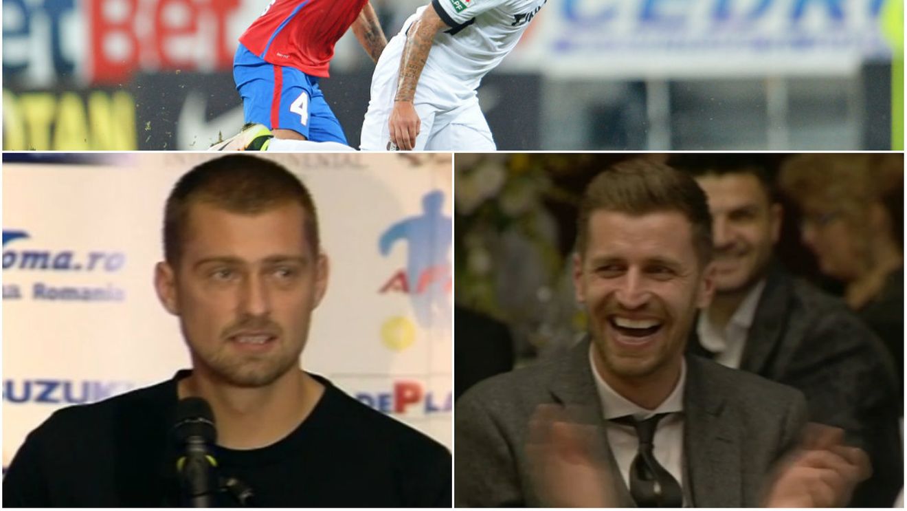 Denis Alibec, desemnat cel mai bun jucător din Liga 1 în 2016 la Gala AFAN. Gabi Tamaș, cel mai bun fundaș. Stelistul a stârnit hohote de râs cu discursul său: "Am puțin emoții..."