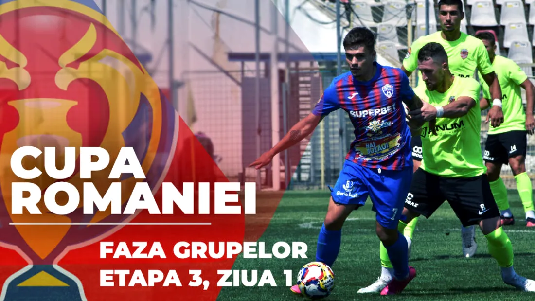 Cupa României, faza grupelor | CS Tunari și Gloria Buzău remizează la Buftea și părăsesc la braț competiția. U Craiova și FC Voluntari se califică în sferturi din Grupa D