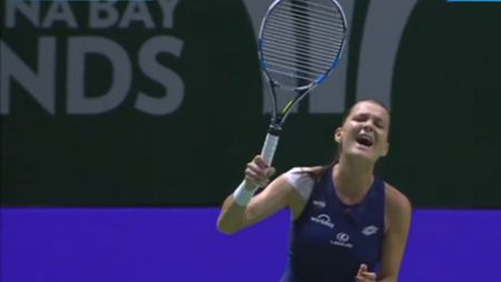 Radwanska, după a învins-o pe Simona Halep: "Cheia meciului a fost primul set"