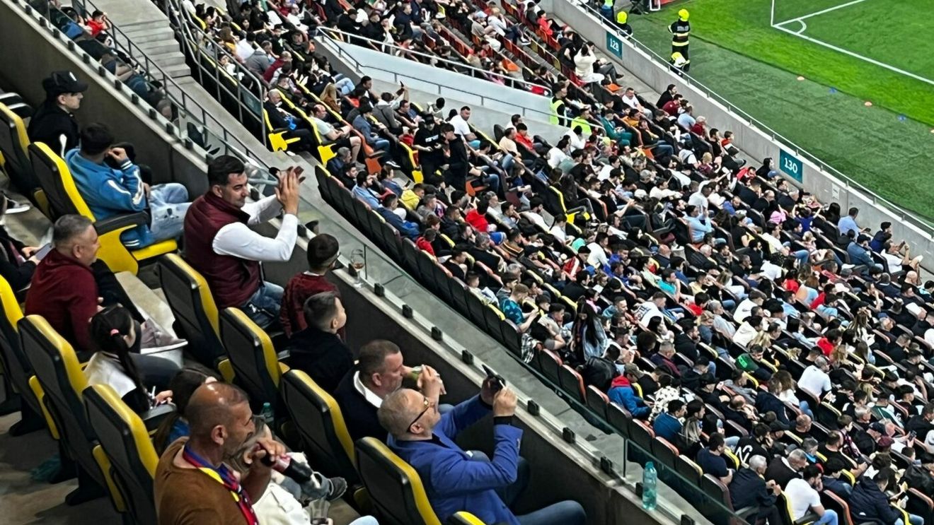 Vasile Dâncu, explozie de bucurie pe Arena Națională în timp ce FCSB e umilită de Rapid în derby! Cum a reacționat la golurile înscrise de Pănoiu și Iacob | VIDEO EXCLUSIV