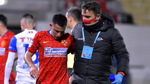 Ovidiu Hoban i-a pus gând rău lui Olimpiu Moruțan. S-ar fi lăudat în vestiar după accidentarea vedetei FCSB-ului. „L-am scos din joc o lună!”