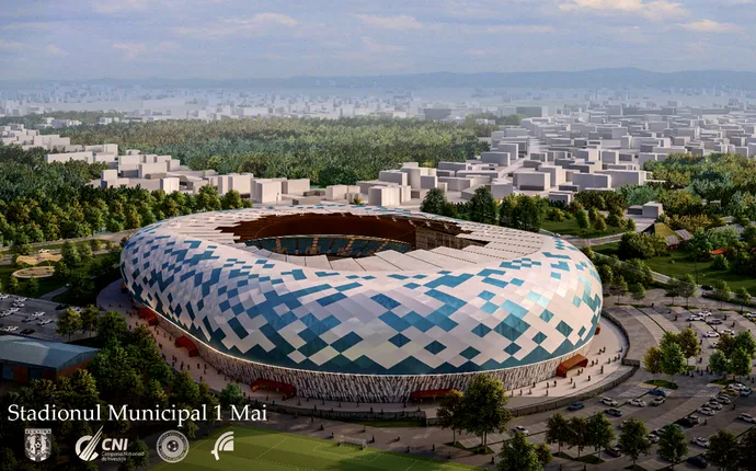 Încă un stadion nou în România. Autoritățile au aprobat demolarea celui actual și predarea terenului către CNI. Echipa din Liga 2 își caută acum o nouă casă