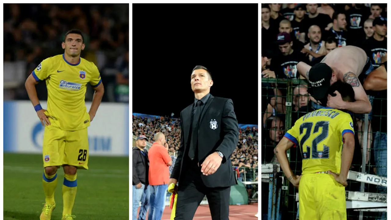 FOTO | Șase imagini de la meciul Ludogoreț - Steaua care nu s-au văzut la televizor