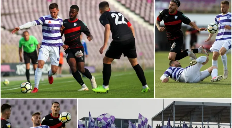 ACS Recaș nu e Poli, nici ASU Politehnica învingătoarea!** Fosta prim-divizionară a câștigat derby-ul Timișoarei în fața echipei suporterilor și își amână retrogradarea