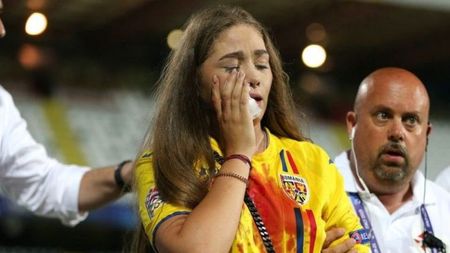 EXCLUSIV | Iubita lui Cristi Manea a rupt tăcerea, după ce a fost umplută de sânge la România U21 - Franța U21: "Acum asta e cel mai important"