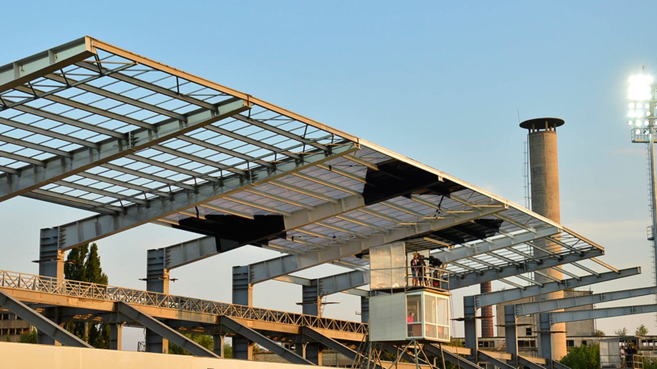 "Din 2014, vom avea al 4-lea stadion de Ligă în România!" FOTO - Pe "fast forward": fanii au uitat de meci și au fost uimiți de stadiul lucrărilor