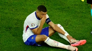 Şocant! Kylian Mbappe nu a mai suportat durerile de la nas: ce s-a întâmplat în minutul 105 al meciului Franța – Portugalia va rămâne în istoria EURO 2024!