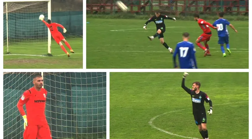 VIDEO | Mihai Udrea a marcat golul sezonului în fotbalul românesc! Portarul echipei FCSB 2 a înscris cu un șut din propriul careu