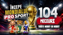 CM 2026 Începe Mondialul ProSport! 104 meciuri trăite minut cu minut și analizate de fotbaliști și antrenori de top, 44 de zile cu materiale de colecție, eroi și povești de neuitat într-o experiență integrată unică pe piața media din România!