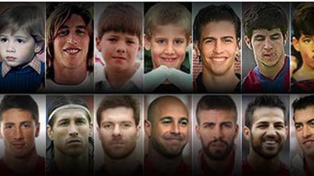 FOTO DE COLECȚIE** Spaniolii, super-motivați: "Jucați pentru visul din copilărie! De 100 de ani așteptăm performanța asta"