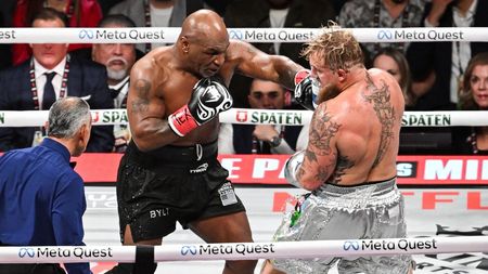 Mike Tyson, întâlnire de gradul zero cu Jake Paul. Au dat nas în nas la petrecerea lui Donald Trump