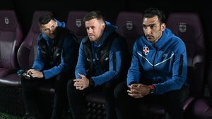 Întrebarea care l-a enervat pe Elias Charalambous după Rapid - FCSB 1-0: „Nu este corect să vorbesc acum despre asta!”. Cum a explicat înlocuirea lui Andrea Compagno