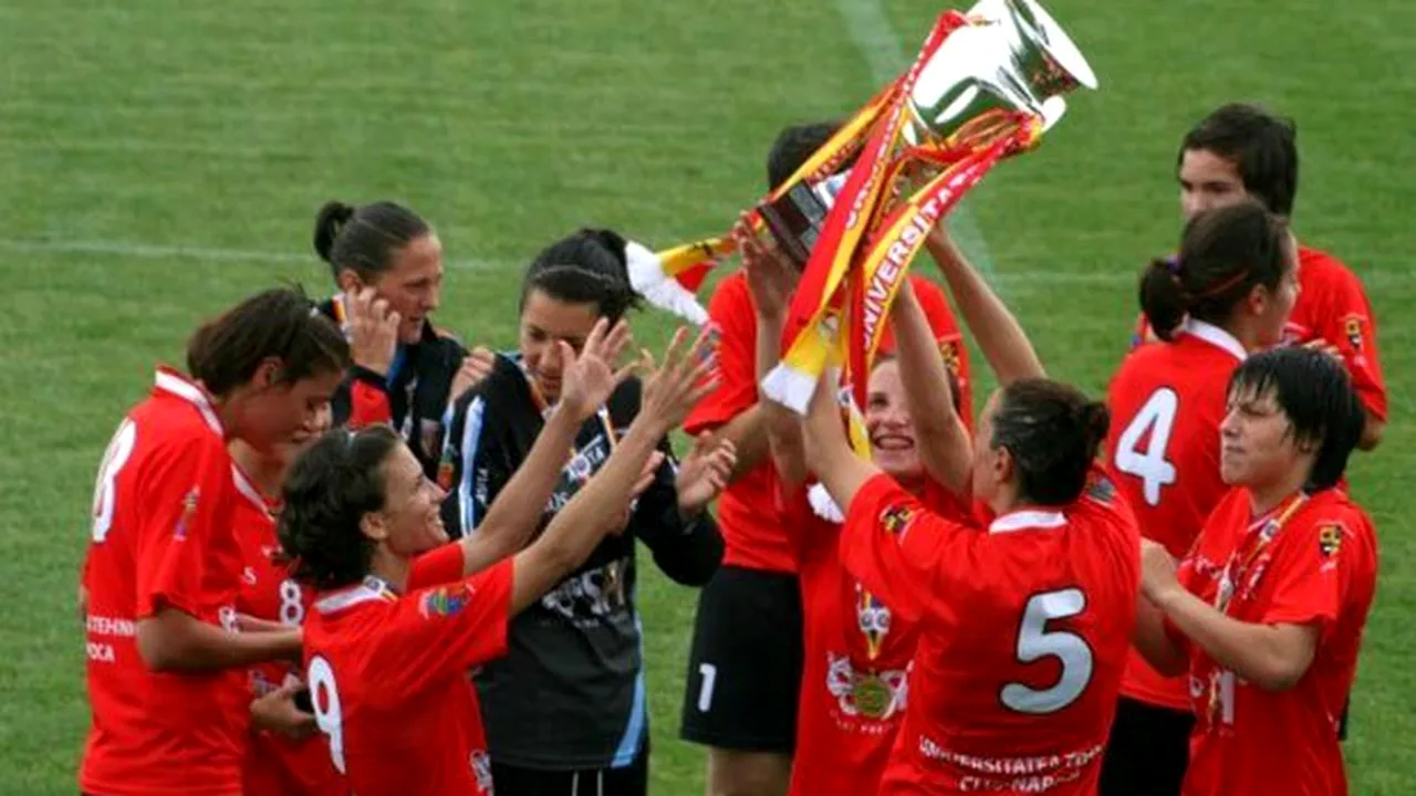 Olimpia Cluj revine pe primul loc în Superliga de fotbal feminin