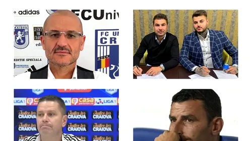 Cât a cheltuit FC U Craiova cu cei trei antrenori demiși! Suma e halucinantă, de ordinul sutelor de mii de euro