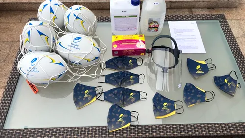 Gest inedit al FR de Rugby: peste 10.000 de măști personalizate trimise tuturor jucătorilor din țară! | EXCLUSIV