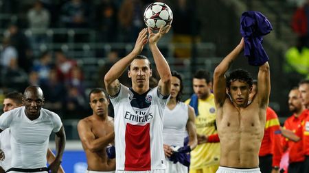 Impresionant! "Torpila" lui Ibra la golul 3 din meciul cu Anderlecht a atins 150 km/h