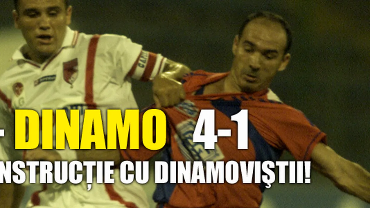 REMEMBER / Steaua - Dinamo 4-1! Vlădoiu a dresat 