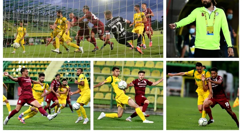 ”Sunt două puncte mari pierdute. Meritam să câștigăm.” Dan Alexa nu și-a ascuns dezamăgirea după egalul Rapidului cu CS Mioveni. Antrenorul e nemulțumit de faza de atac: ”Am ratat inexplicabil”