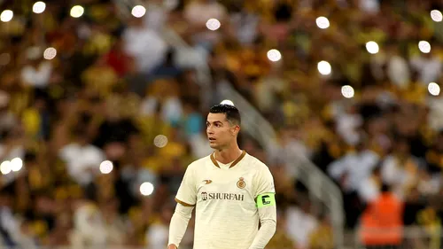 Mesajul lui Cristiano Ronaldo după ce a suferit primul eșec în campionat la Al Nassr