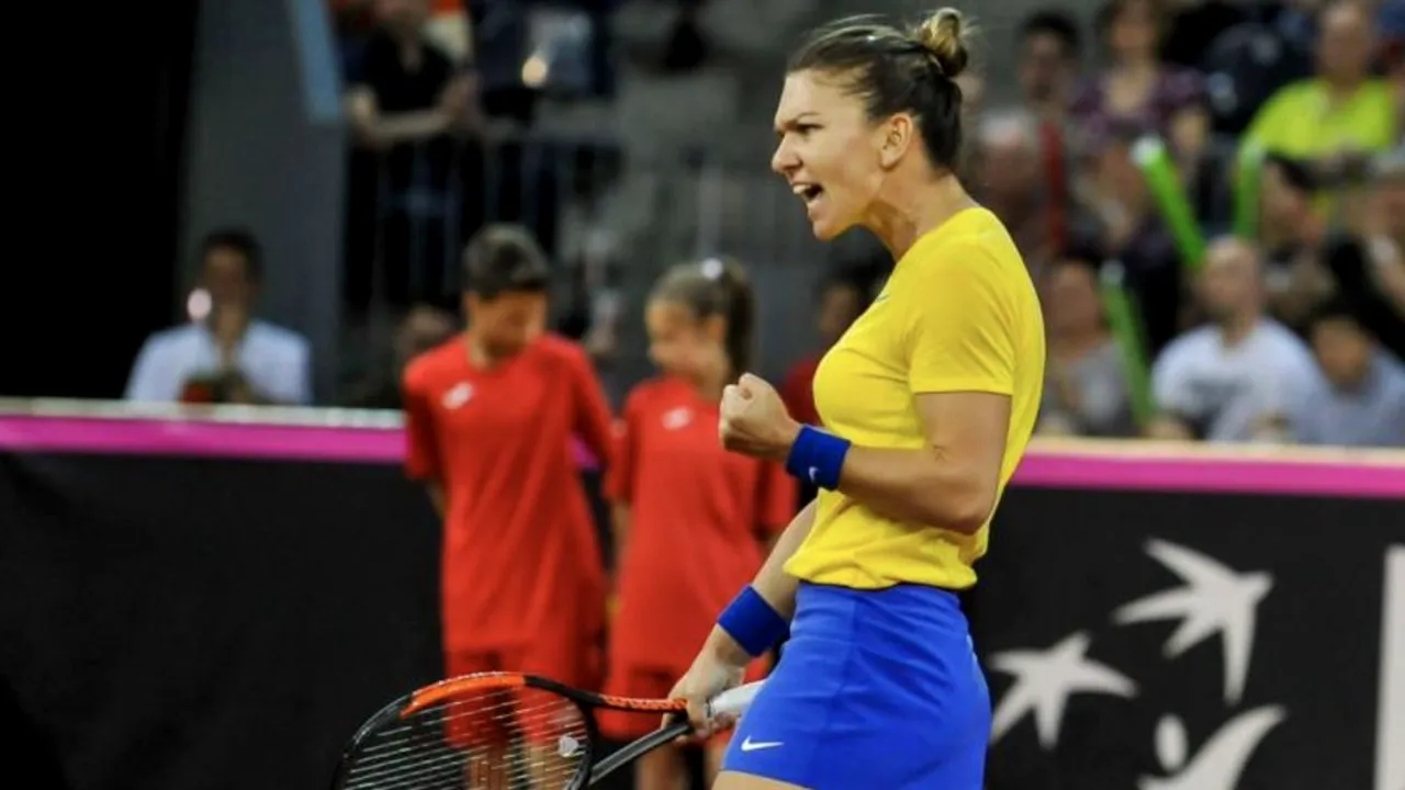 Simona Halep și prima reacție după victoria importantă cu Karolina Pliskova: 