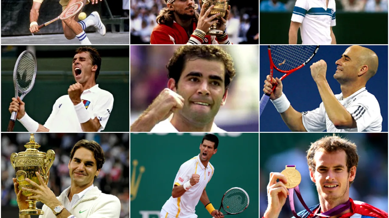De la Ilie Năstase la Andy Murray. Cine au fost cei 26 de lideri mondiali din tenis și performanțele lor istorice