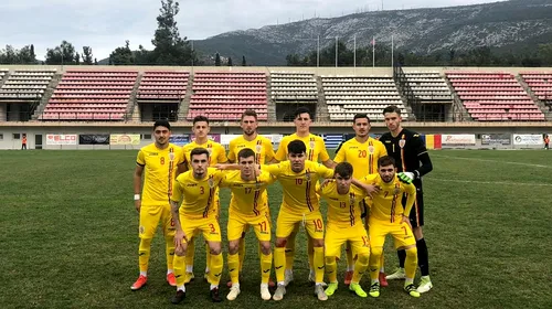România U19 a ratat calificarea la Campionatul European! Remiză pentru elevii lui Oprescu în al doilea meci de la Turul de Elită